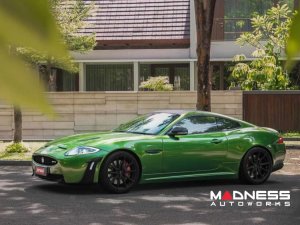 Jaguar XKR Custom Wheels - HF-3 by Vossen - Matte Black Jaguar XKR Custom Wheels - HF-3 by Vossen - Matte Black